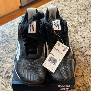 Reebok Nano X black training shows